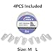 Anti Snoring Devices 4 Pieces(2 Sizes) M L Nose Vents, Breathing Device, Anti Snore Nose, Snore Care, Nose Snoring, Sleep Natural Sleep Aid, Snore Solutions, Nose Breathing Aids, Travel Case