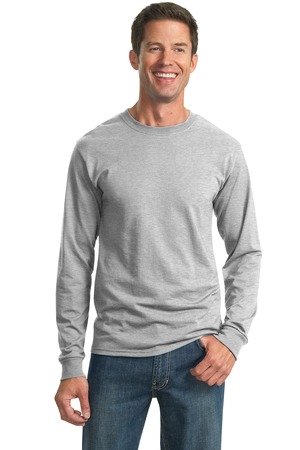 JerzeesMen's Heavyweight Long Sleeve Crewneck T-Shirt