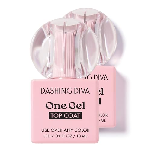 Dashing Diva One Gel Top Coat - Pack de 2 miniatura 1
