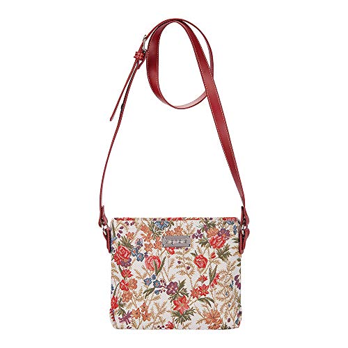 Image of Signare Tapestry Crossbody Bag Sling Shoulder Purse for Women