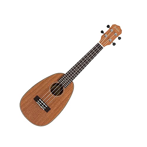 UKULELE CONCERTO 24 KAYKE SERIES CORPO ABACAXI KAL 330 CP FRISO E ROSETA EM ABS C/BAG KALANI MOGNO