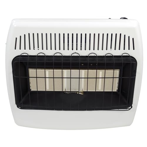 Dyna-Glo IR30PMDG-1 30,000 Btu Liquid Propane Infrared Vent Free Wall Heater White thumb #1