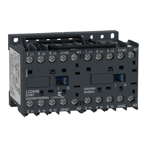 Contacteur inverseur LC2K0610B7 évitez les courts-circuits d'inversion moteur