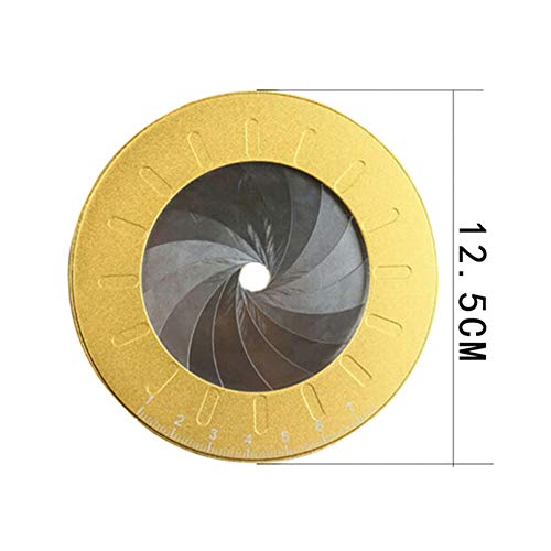 Gizayen Adjustable Stainless Steel Woodworking Measuring Ruler Circle Drawing Tool