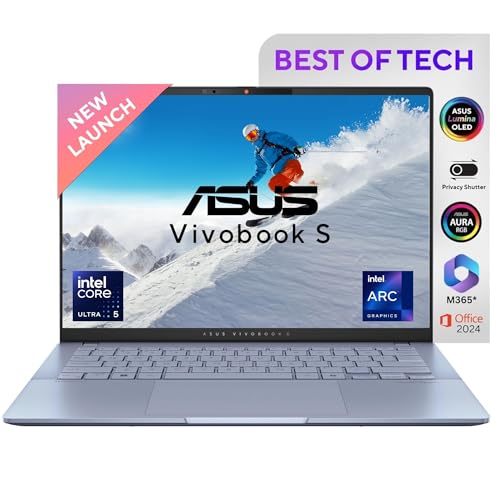 ASUS Vivobook S14,Intel Core Ultra 5 (Series 2),Copilot+ AI PC(In...