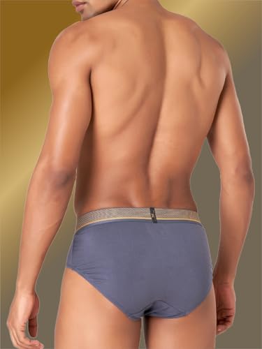 Image of Macroman M-Series MW Signature Collection By Rohit Bal Premium Supima, Modal, Spandex Mens Briefs