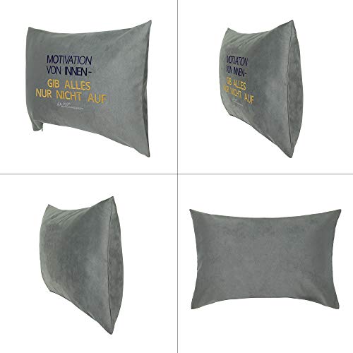 Coussin de motivation LTIDA Alexander Egger idéal pour salon et entreprise