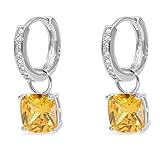 ❤ ZUFRIEDENHEITS VERSPRECHEN – Sollten Sie unseren Creolen nicht lieben, erstatten wir sofort den vollen Betrag – ohne Wenn und Aber! Die Ohrstecker Zirkonia aus echtem Silber passt perfekt zu unserem Silber Ring