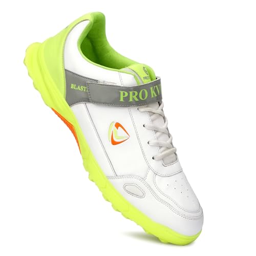 Image of PRO KVH Lightweight Cricket Shoes: Comfort, Grip, and Durability Spikes for Batting, Bowling & Fielding