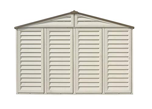 Duramax WoodBridge Plus 10.5' x 13' Schuppen – Beige/Braun, 399.8x318.7x222.0 cm – Bild 4