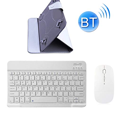 Yunchao Tablet PC�L�[�{�[�h�P�[�X YS-001 7-8�C���`�^�u���b�g�d�b���j�o�[�T���~�j���C�����XBluetooth�L�[�{�[�h�A�X�^�C���FBluetooth�}�E�X+���U�[�P�[�X �^�u���b�g (�F : ��)