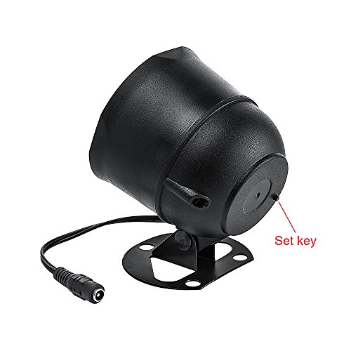 Wireless Live Loud Siren Security Home Alarm System DIY Kit,Fuers AS301 Adjustable Volume Horn up to 110dB Come with Door Contact Sensor,Montion Detector for Home Business Garage