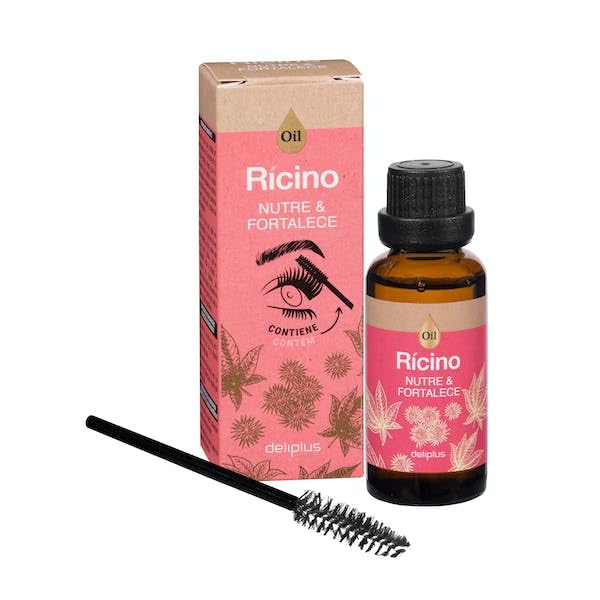 Castor Oil 30 ml. Deliplus nourishes and strengthens contains applicator, Colour, 30 ml (Pack of 1)