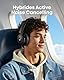 soundcore by Anker Q30 Bluetooth Kopfhörer, Hybrid Active Geräuschisolierung, Individuelle Modi, Hi-Res Sound, EQ in App, 40h Akku, bequemer Halt, Verbindung von 2 Geräten (Schwarz)