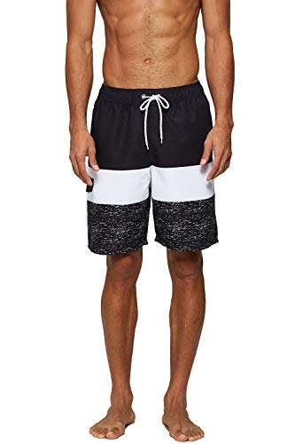 Tyhengta Men's Board Shorts Quick Dry Swim Trunks with Mesh Lining2