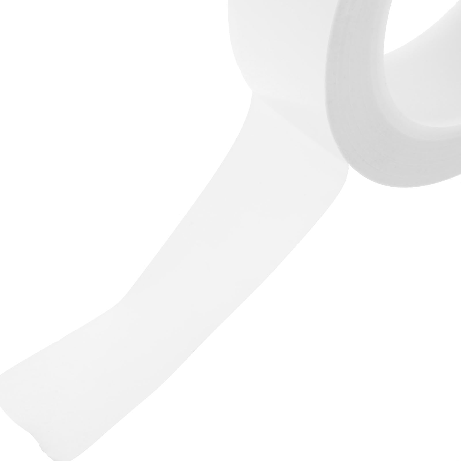 Ruban de Signalisation Blanc Adhésif 30 Mm X 33 M, 2 Rouleaux en PVC pour Marquage Sol de Terrain de Sport, Atelier et Couloir de Métro, Bande de Barrière Solide pour