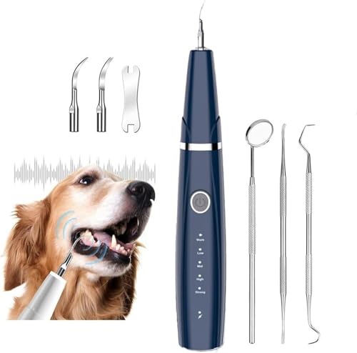 Dog Teeth Cleaning Kit | Pet Tooth Cleaner | Dental Care Tartar Plaque Remover for Dogs and Cats