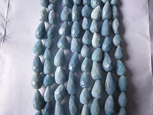 Opale bleue naturelle perles r&eacute;guli&egrave;res pour &eacute;viter les bris de fil