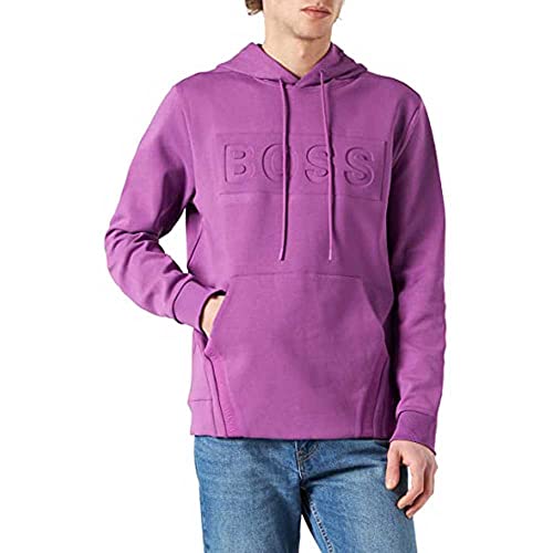 Boss Soody 1 Sudadera Con Capucha, Bright Purple523, S Para Hombre Boss Soody 1 Sudadera Con Capucha, Bright Purple523, S Para Hombre