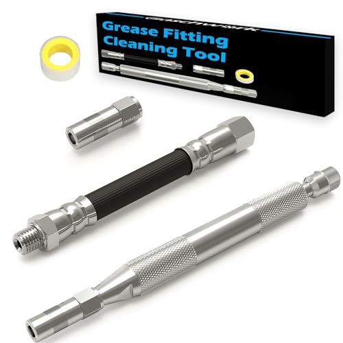 Grease Fitting Cleaning Tool Zerk Cleaner Hammer Tool Flushing Old Dried from Shafts Bushings Joints Pins
