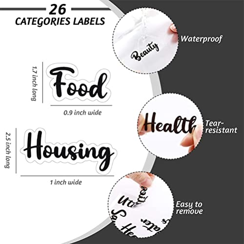 Agenda economica A6, raccoglitore in pelle, 19 x