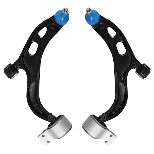 Tiezful 2PCS Front Lower Control Arm Fits for Ford Flex Taurus 2010 2011 2012, for Lincoln MKS MKT All Models (AWD and FWD) 2009 2010 2011 2012 Replacement MS401121 MS401122