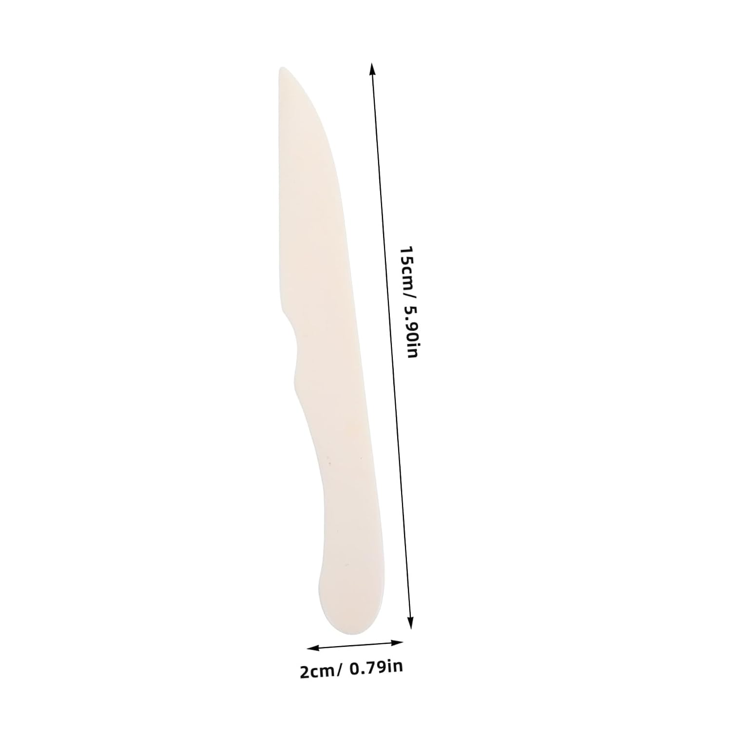 Bone Folder Scoring Tool for Creasing and Folding Genuine Ox Bone Crafting Tool for Leather and Card Making and Smooth Texture for DIY Projects