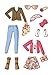 Back to School Sticker Paper Dolls (Dover Little Activity Books: Fashion)