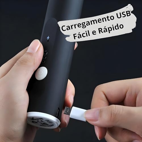 Mini Mixer Portátil Fuê Misturador Batedor De Bebidas Ovos Espumador De Leite Elétrico e Recarregáve