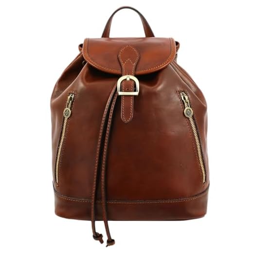 Time Resistance Leather Backpack for Women
