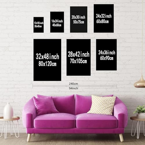 Affiche photo décoration de la maison lot de 3 pour harmoniser un mur vide