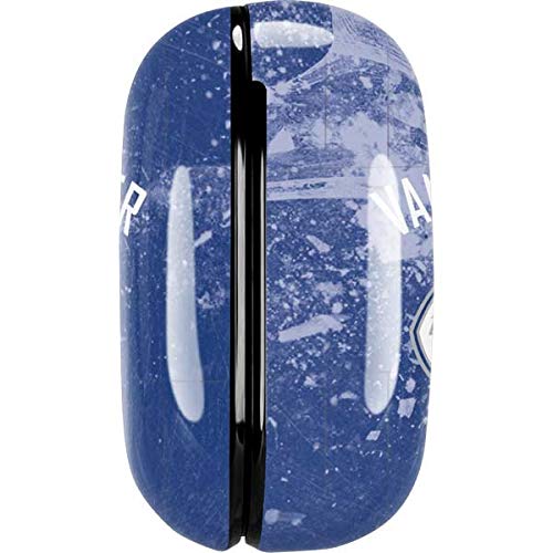 Skinit Decal Audio Skin Compatible with Samsung Galaxy Buds Pro - Officially Licensed NHL Vancouver Canucks Frozen Design