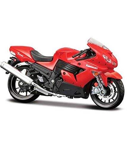 Maisto Kawasaki Ninja ZX-14R 1/18 Red : Amazon.in: Toys & Games