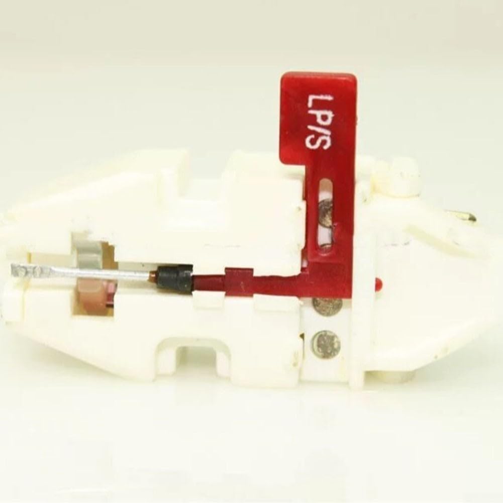 Aguja de cartucho móvil blanco para tocadiscos T25/2 y T23/2, pieza de repuesto de material ABS para tocadiscos de vinilo, diseño compacto para