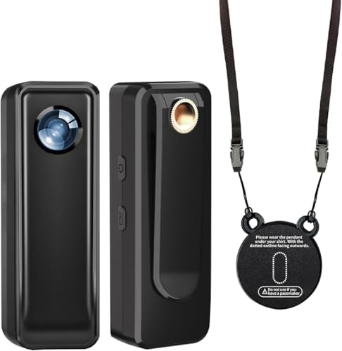 Image of Mini Action Camera 64GB, 4K 30FPS Body Camera, Wearable Hands Free Sports Camera with Magnetic Back Clip, Body Cam POV Records Using for Traveling Cycling Vlogging