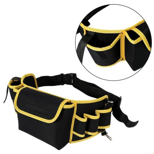 Sac ceinture à outils pour organisation et rangement du matériel