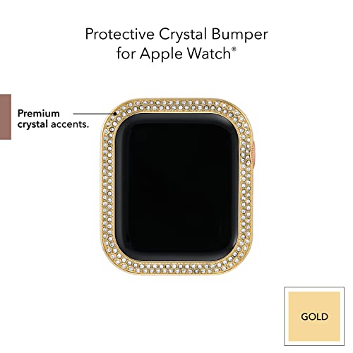 Anne Klein Premium Crystal Bumper, Compatible with Apple Watch, Seamless Fit, Easy Installation, Bumper for Apple Watch