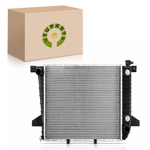Image of Engine Coolant Radiator with Transmission Oil Cooler Compatible with Ford Ranger 2.3L 1995-1997,F-100 Ranger 2.3L 1996-1997, F-100 Ranger 3.0L 1996-1997,Mazda B2300 2.3L 1995-1997 Replace CU1726