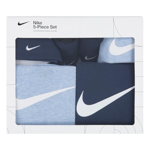 Nike 5-Piece Set (2 bodysuit, Booties, Hat, Bib)4