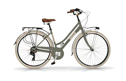 😍 STILE VINTAGE MADE IN ITALY: Le biciclette Via Veneto sono il miglior esempio della dolcevita italiana, rappresentando l'eleganza e la vitalità italiana con un tocco retrò. Queste biciclette vintage, prodotte interamente in Italia, si distinguono per il loro stile semplice ed elegante, perfetta fusione tra tradizione e modernità. Le bici Via Veneto sono prodotte da Velomarche, la storica azienda marchigiana che rappresenta un punto di riferimento nel panorama italiano e internazionale