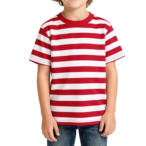 Image of Magic Park 6M-14Y Baby Short Long Sleeve Tee Tops Toddler T-Shirt Kids Solid Color Shirts Boys Girls Casual Blouse