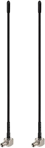 Bingfu Antena 4G LTE Mini Soft Whip TS9 (paquete de 2) compatible con Verizon AT&T T-Mobile Sprint 4G LTE Mobile Hotspot MiFi Router Celular Módem