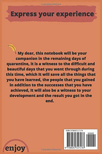 NOTEBOOK my first quarantine ever: a diary lined notebook journal for notes-for girls and boys ( all ages ) - Image 2