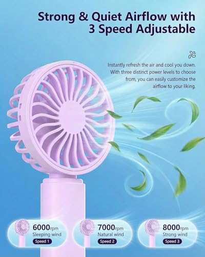Save on JODNO Mini Portable Handheld Fan 4-Pack with code 36FKG23B