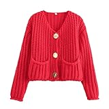 Zoom IMG-1 idotsezu maglione donna donne cardigan