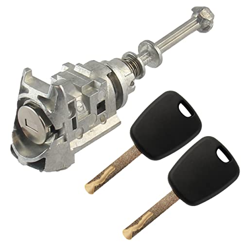 STARKIT PERFORMANCE Serrure de porte compatible pour C4 et 407 (2004-2011) AVANT GAUCHE (conducteur) Barillet + double de clés | 9170Y1, 9170Y0