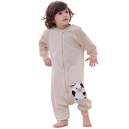 Lovememom Baby Sleeping Bag with Feet Organic Early Walker Wearable