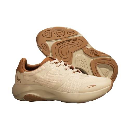 Image of Neeman's Color Block Sneakers for Unisex | Two-Tone Casual Shoes with Breathable Recycled Mesh Upper, Dual-Layer Cushioning, Pressure-Mapped Grip & Seam-Smooth Comfort