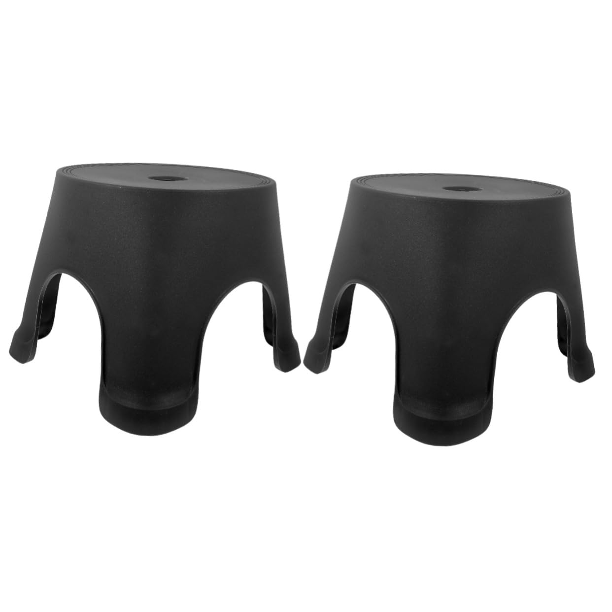 Ciieeo 2piezas Antideslizante para Baño y Entrenamiento De Inodoro Escalón De Compacto Cambiar Zapatos y Uso Hogar