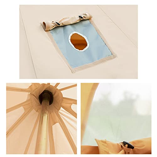 Carpa de campaña para 5-6 personas, impermeable y plegable miniatura 6